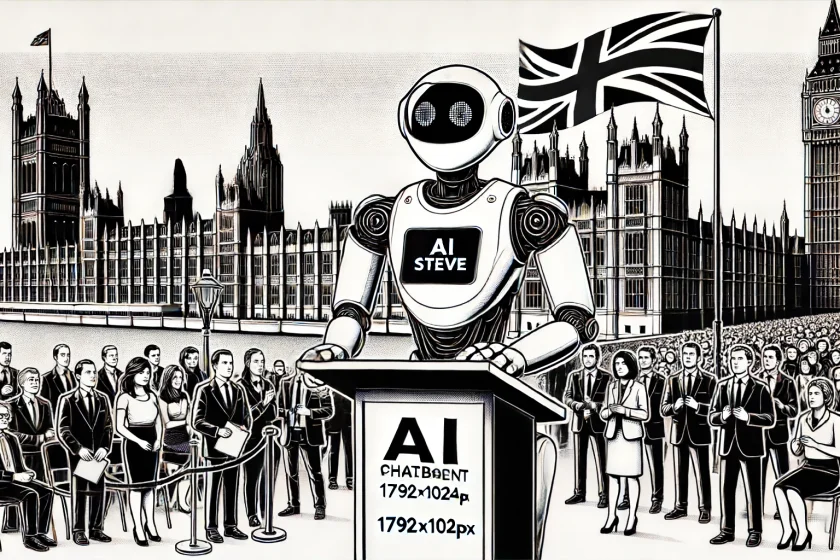 AI Steve: Künstliche Intelligenz kandidiert für das britische Parlament