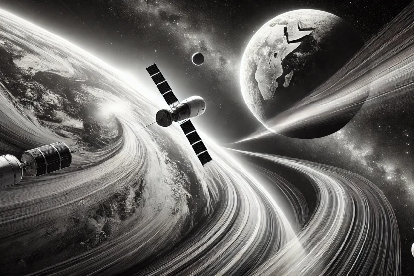 ESA-Raumsonde „Juice“ passiert Erde und Mond auf dem Weg zum Jupiter