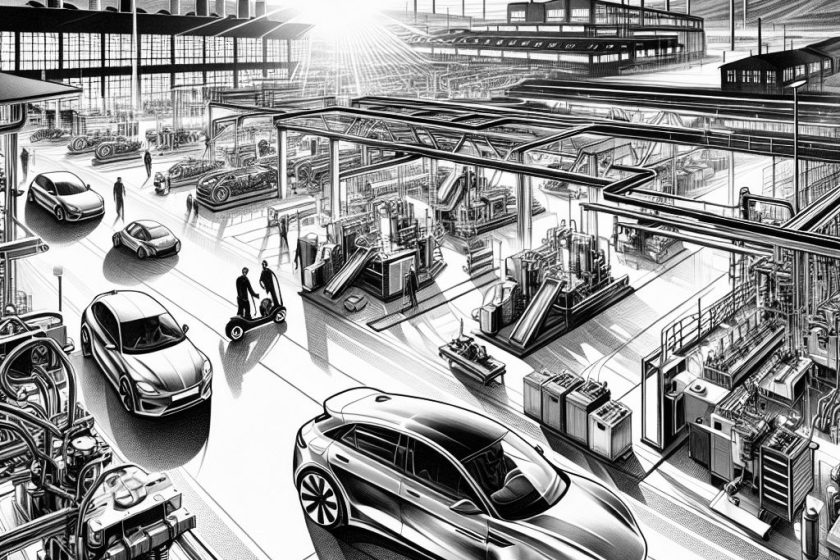 Deutsche Autoindustrie kämpft mit Herausforderungen der Elektromobilität