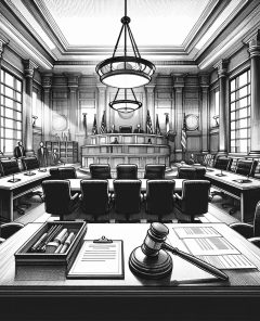 ai-courtroom-legal-documents-investor-meeting