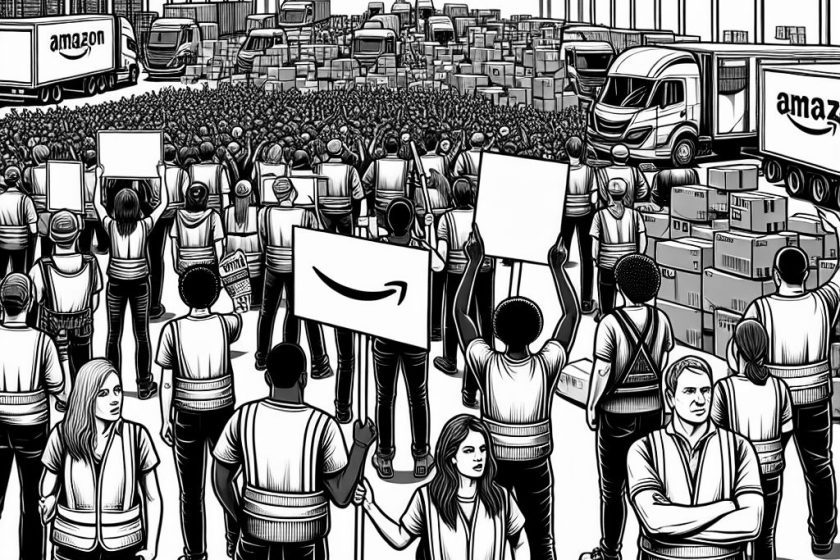 Amazon unter Druck: Teamsters drohen mit Streik während der Feiertage