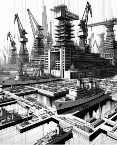 ai-shipyard-industrial-cranes-naval-vessels