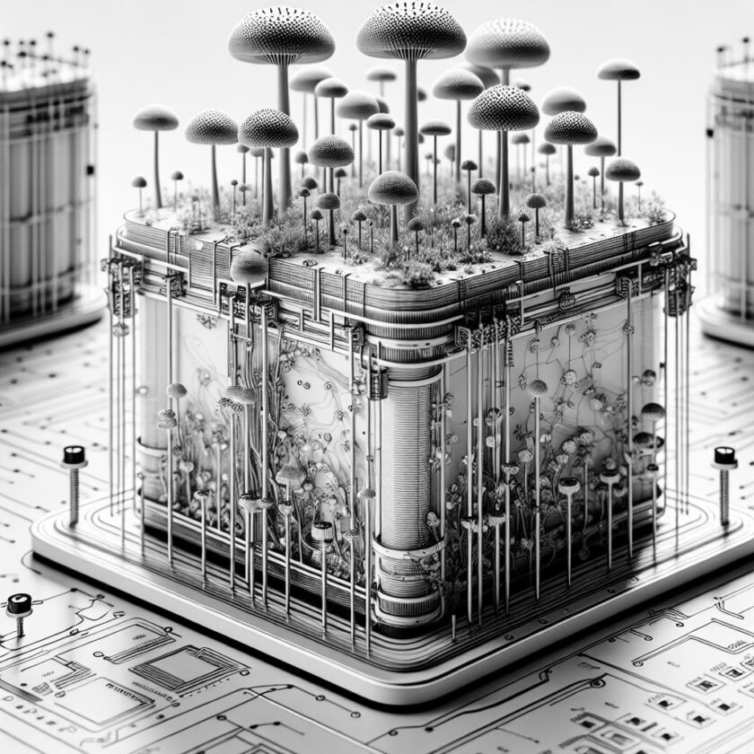 Biologisch abbaubare Batterie aus Pilzen: Eine nachhaltige Energiequelle