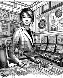 ai-businesswoman_online_gambling_financial_success