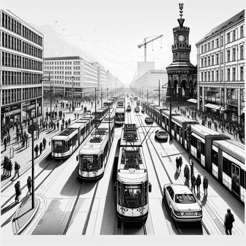 Warnstreik der BVG: Berlin im Verkehrschaos