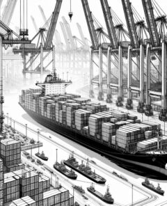 ai-container-ship-port-logistics