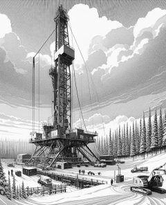 ai-drilling_rig_exploration_finnish_landscape