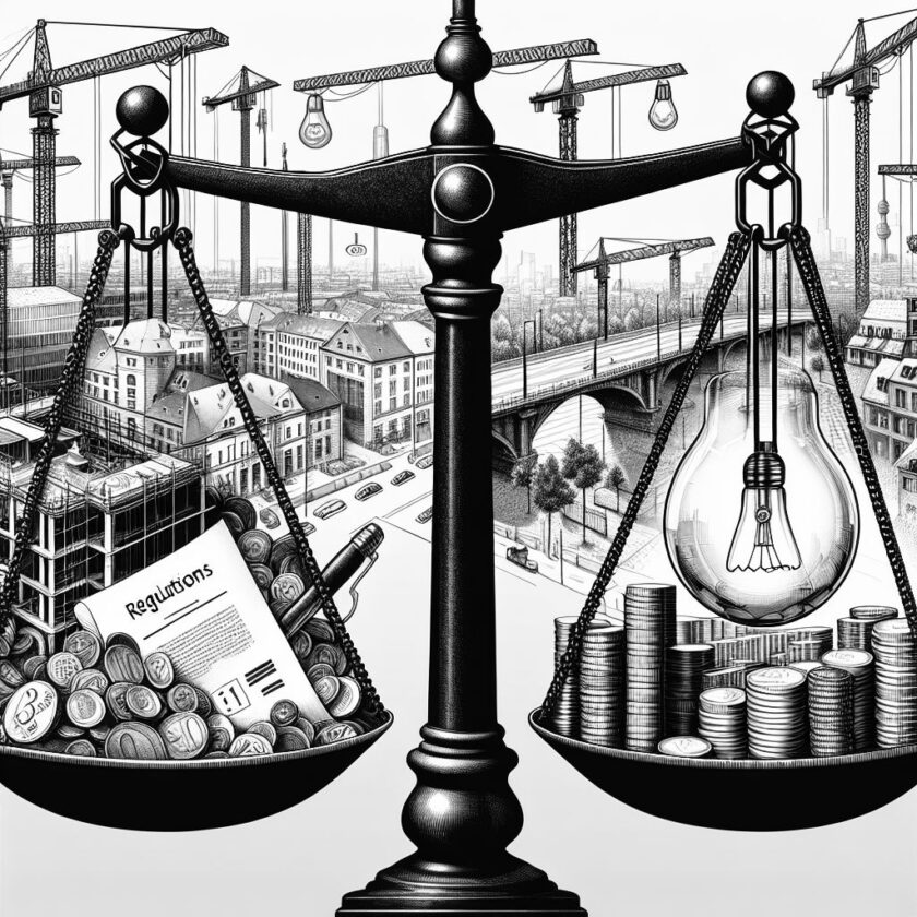 Deutsche Wirtschaft unter Druck: Regulierungsanforderungen und veraltete Infrastruktur