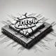 Intel logo, futuristic microchip, cracks, light and shadow, minimal background