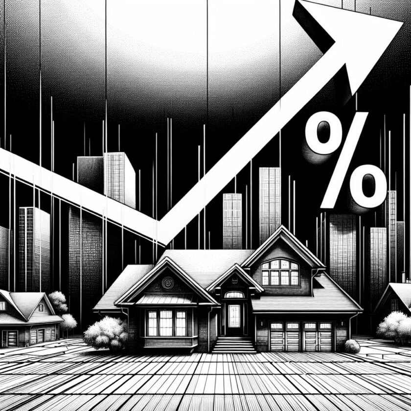 US-Immobilienmarkt unter Druck: Hohe Hypothekenzinsen bremsen Nachfrage