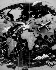 ai-airplanes-flight-paths-global-map