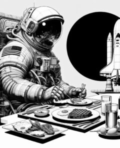 ai-astronaut-breakfast-steak-eggs