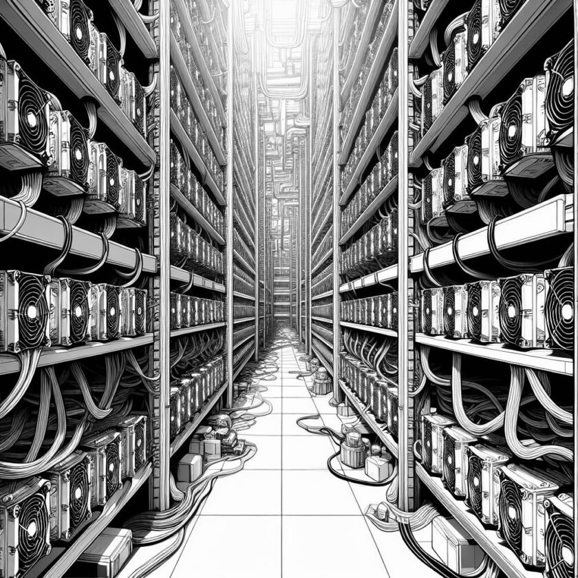 Bitcoin-Mining erreicht neuen Rekord mit 833 Exahashes pro Sekunde