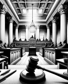 ai-courtroom-gavel-justice-fraud-theranos