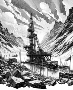 ai-gold-exploration-drilling-nordic-landscape