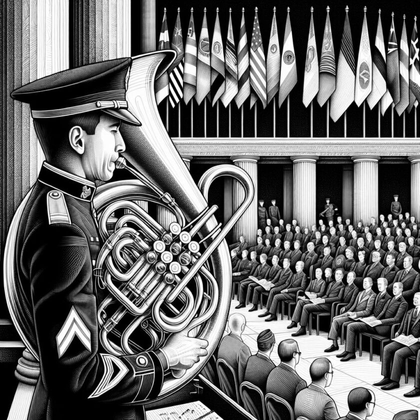 Karriere eines Musikers in der US Air Force Band