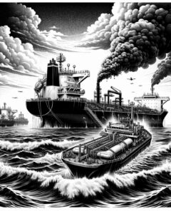 ai-cargoship-collision-oilspill-environmentalrisk-northsea