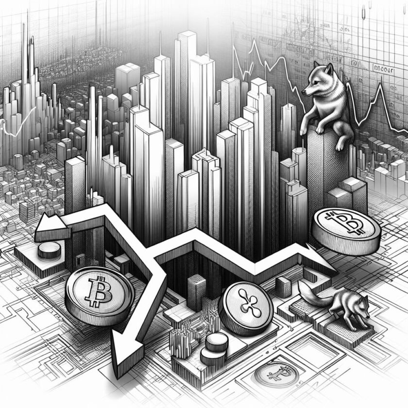 Kryptomarkt in Aufruhr: Dogecoin und Ripple erleiden drastische Verluste