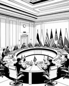 ai-diplomacy_negotiation_flags_peace_talks