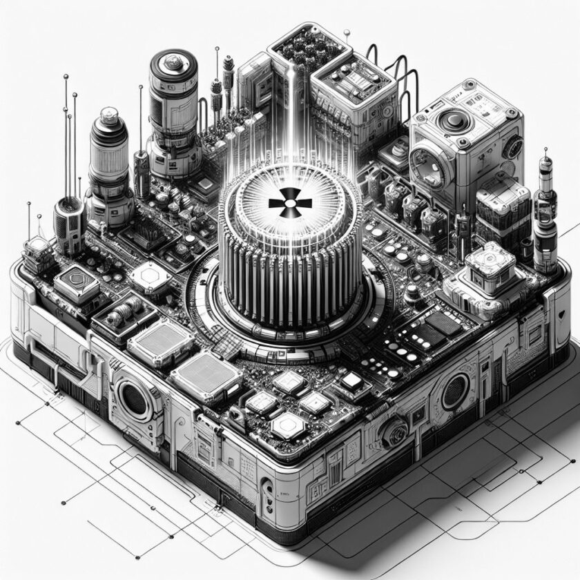 Nukleare Batterien: Energie aus Atommüll für die Mikroelektronik