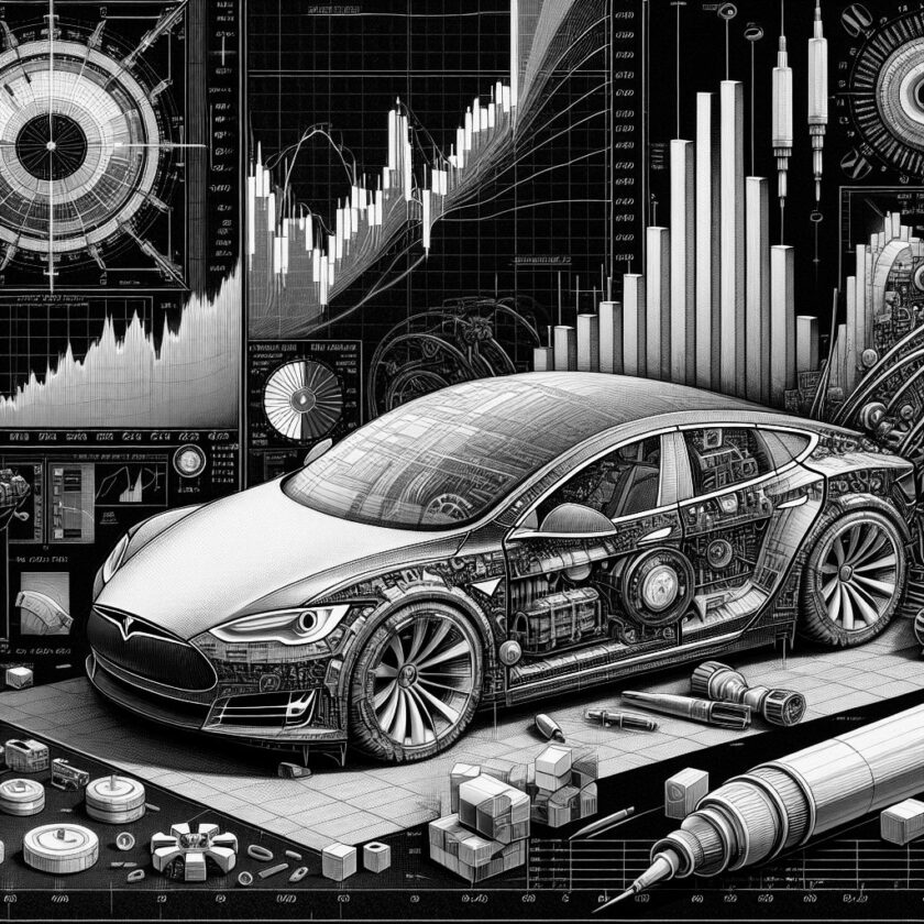 Tesla-Aktie: Kritische Unterstützung im Fokus