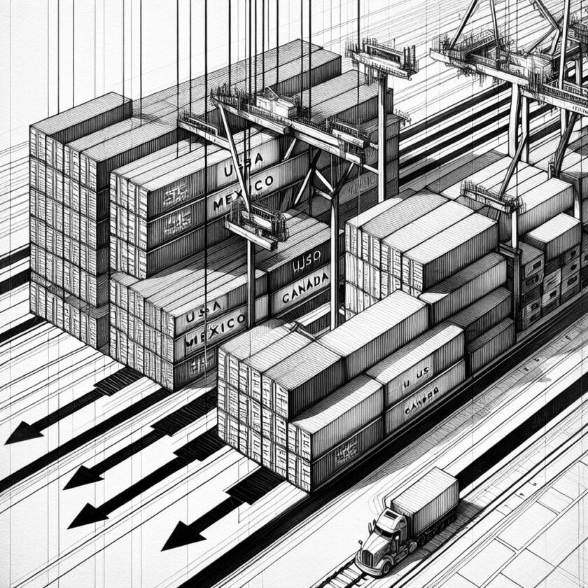 US-Zölle auf mexikanische und kanadische Importe: Auswirkungen und Reaktionen