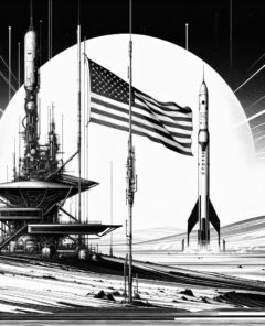 ai-us_flag_mars_space_exploration